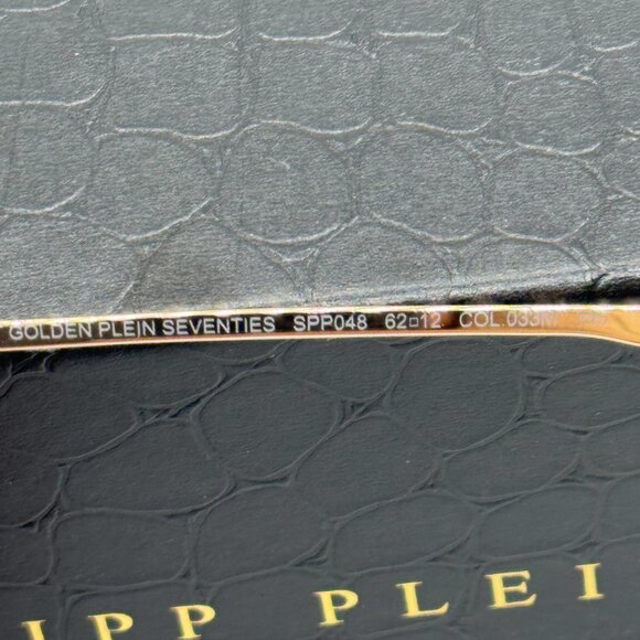 NEW  PHILIPP PLEIN SEVENTIES SPP048M 033M MEN SUNGLASSES PHILIPP PLEIN - Picture 10 of 11